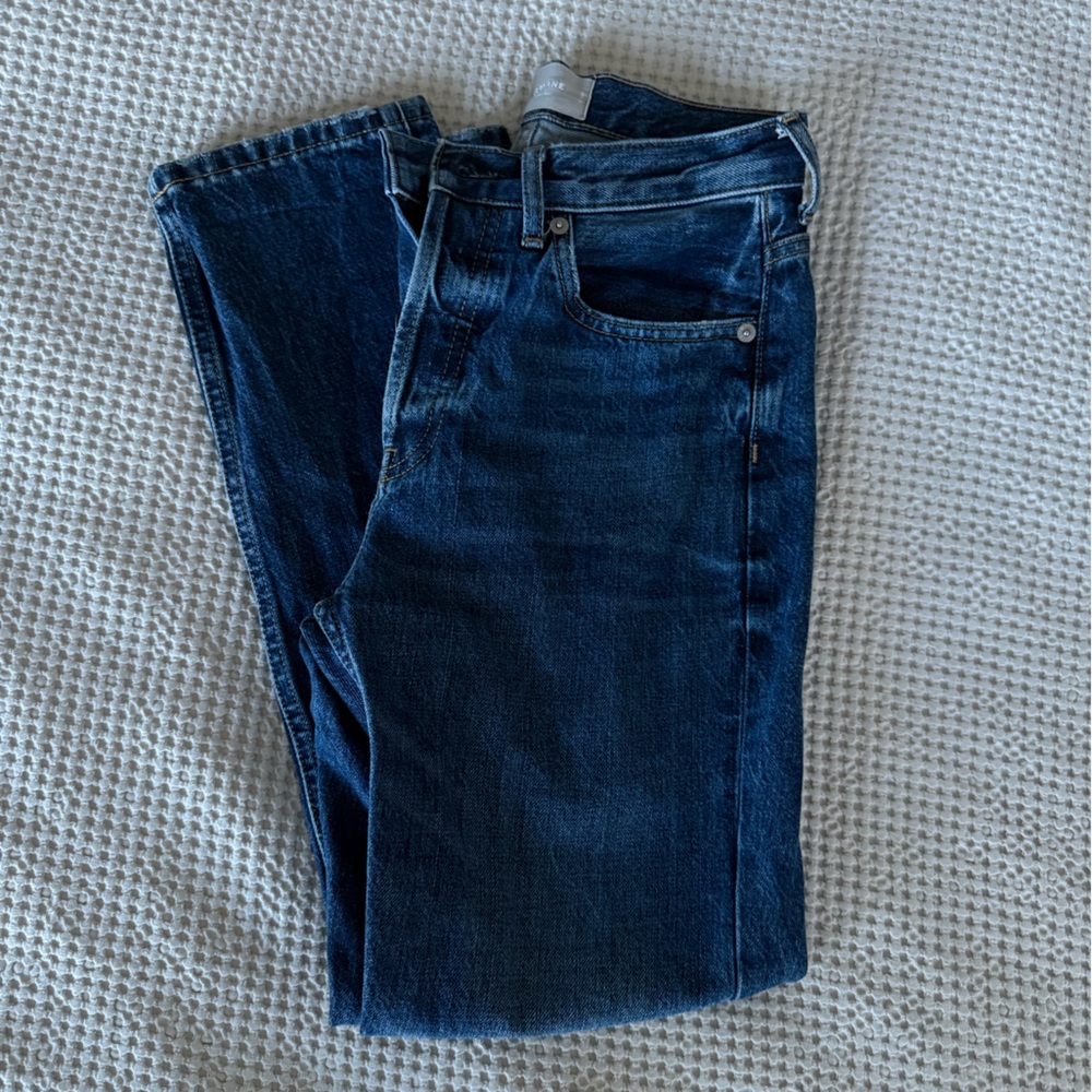 Everlane cheeky Denim crop Jeans